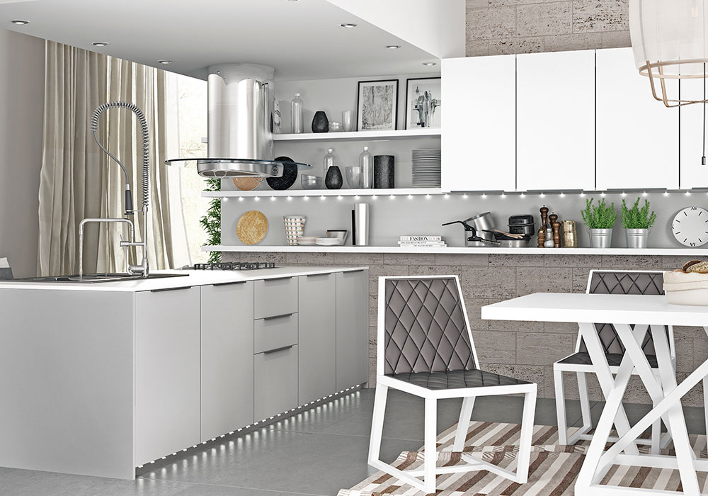 Modern kitchen published by Modern European Custom Cabinetry Arizona